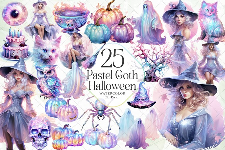 Halloween Pastel Goth Sublimation Bundle