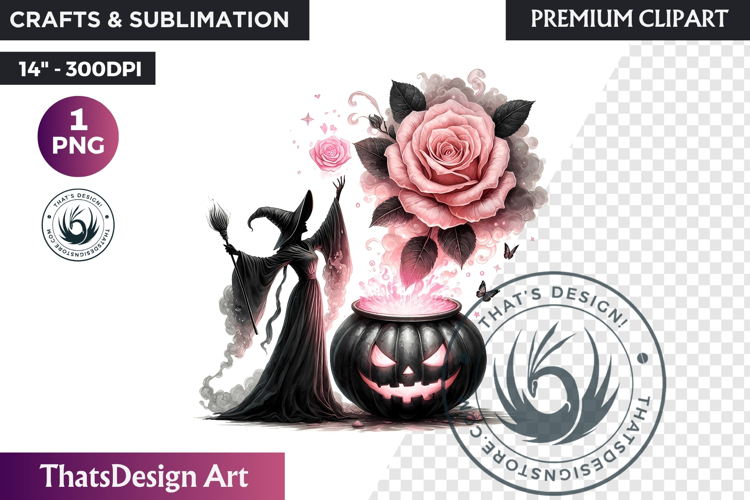 Pastel Goth Halloween PNG, Pink Halloween Clipart, gothic