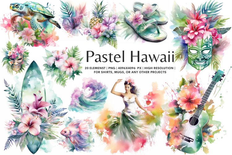 Hawaii Illustration Image 14