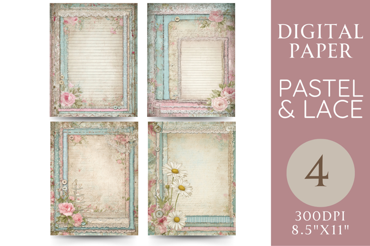Lace Clipart Image 4