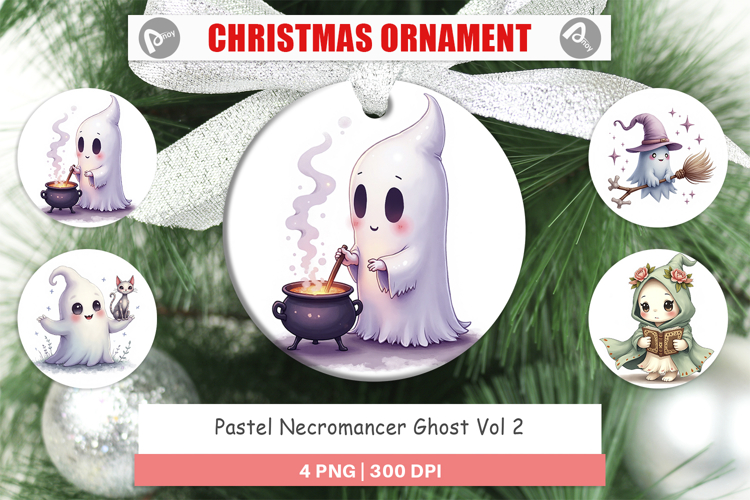 Ornament Pastel Necromancer Ghost