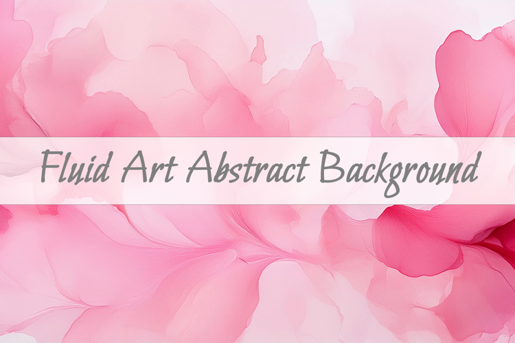 Pastel Pink Watercolor Abstract Background - Alcohol Ink Art