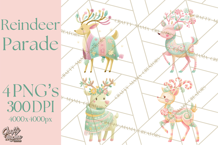 Reindeer Clipart Image 20