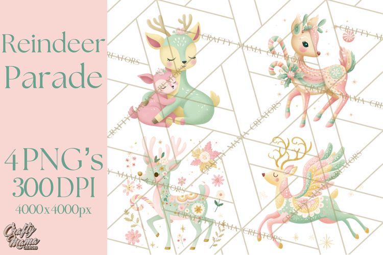 Reindeer Clipart Image 8