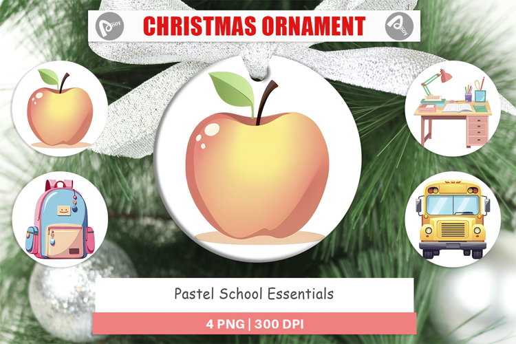 Ornament Pastel School Essentials