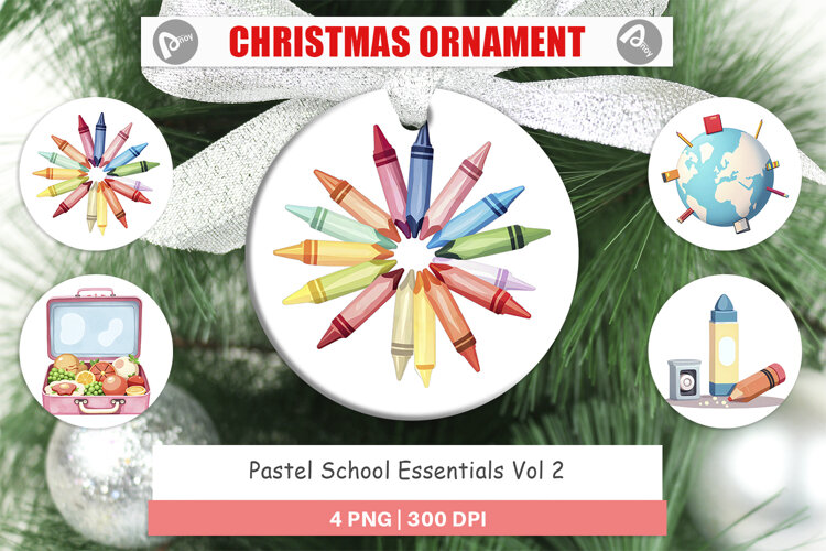 Ornament Pastel School Essentials example image 1
