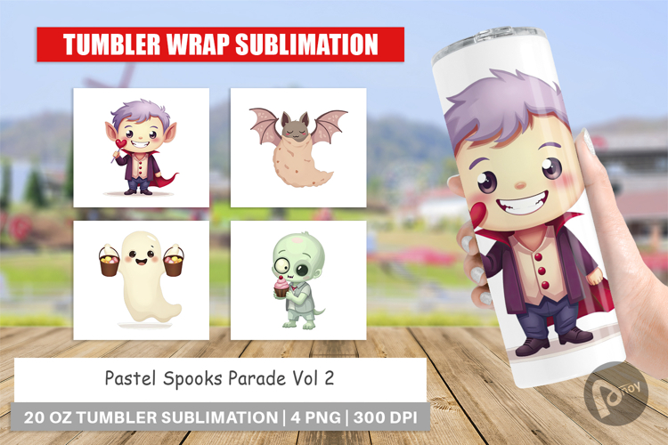 Halloween Tumbler Wrap Image 14