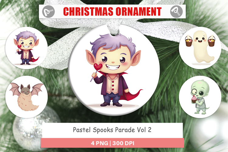 Ornament Pastel Spook Parade