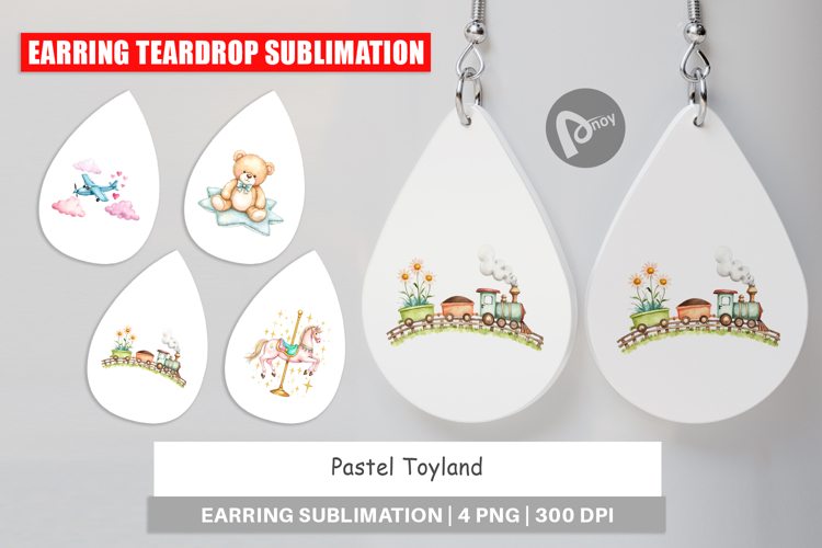Earring Pastel Toyland