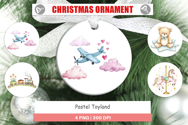Ornament Pastel Toyland