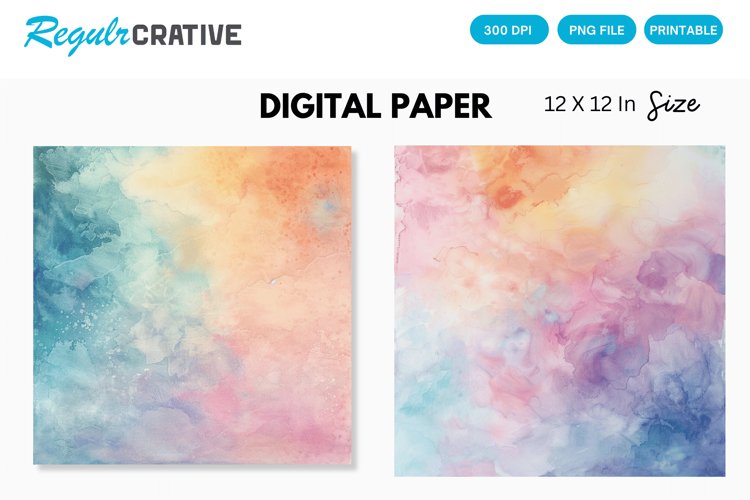 Pastel Seamless Digital Paper