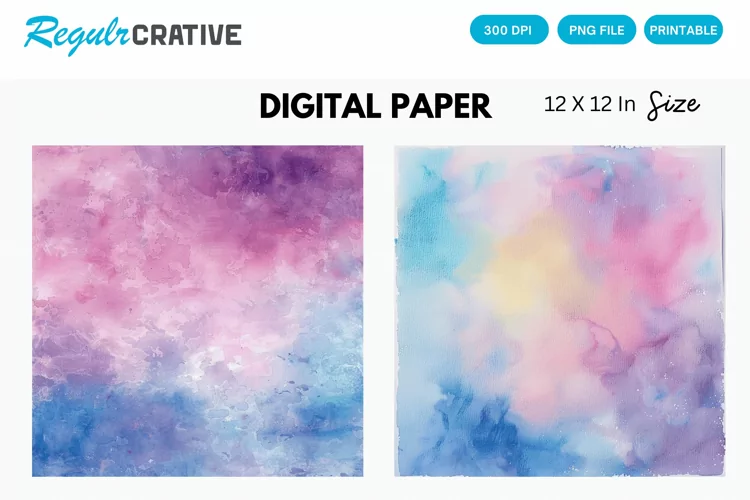 Pastel Seamless Digital Paper
