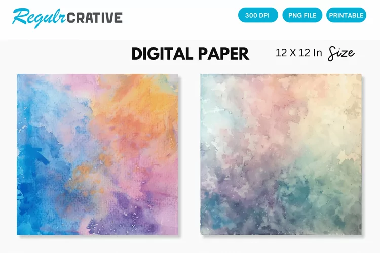 Pastel Seamless Digital Paper