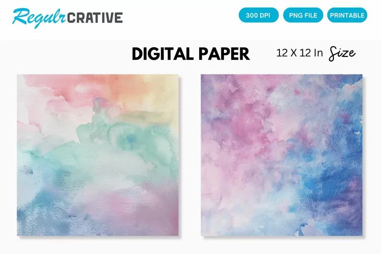 Pastel Seamless Digital Paper