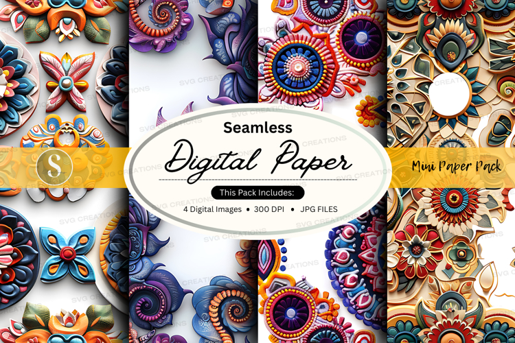 Geometric Seamless Pattern Image 15