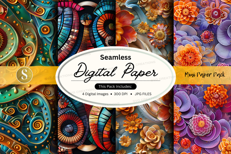 Floral Seamless Pattern Image 11