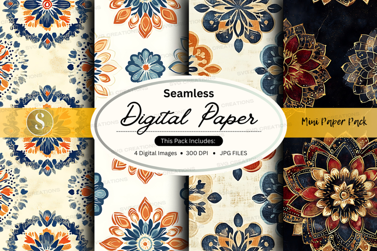 Geometric Seamless Pattern Image 14