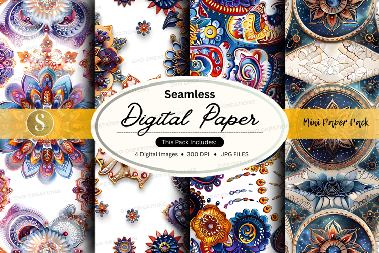 Seamless digital paper pattern pack (6559792)