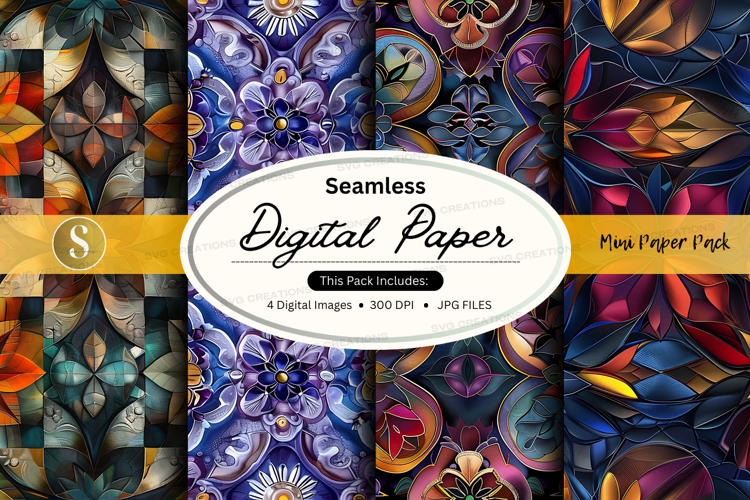 Geometric Seamless Pattern Image 13