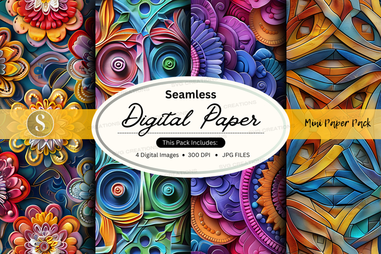 Geometric Seamless Pattern Image 5