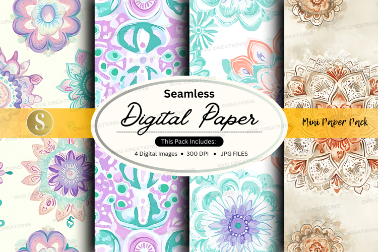 Floral Seamless Pattern Image 4