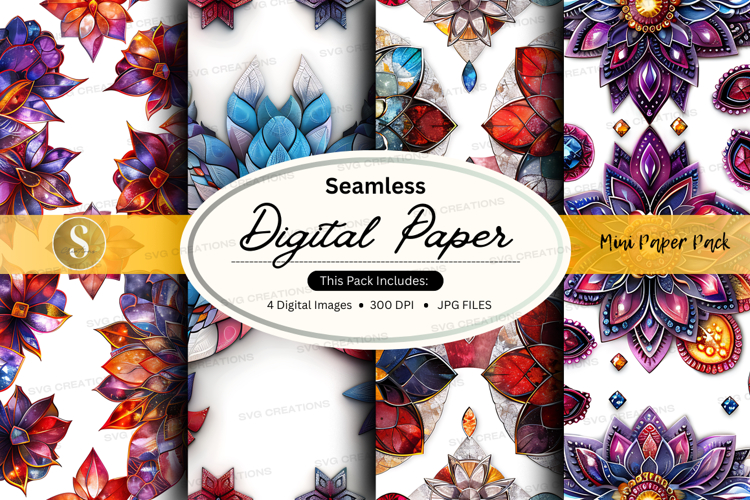 Floral Seamless Pattern Image 15