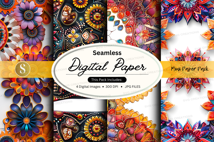 Geometric Seamless Pattern Image 18