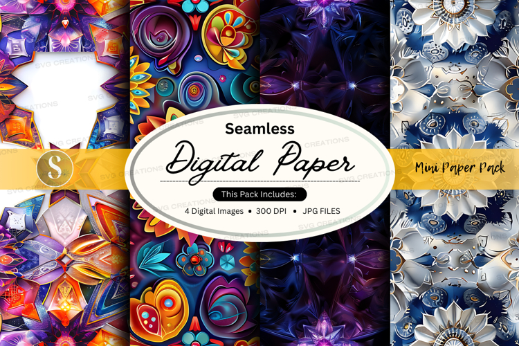 Geometric Seamless Pattern Image 12