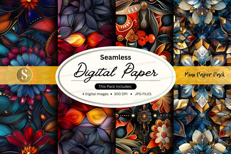 Seamless digital paper mockup
