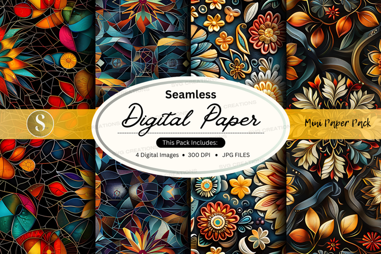 Seamless digital paper mockup
