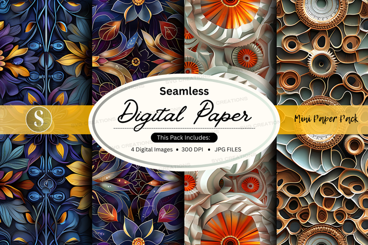 Geometric Seamless Pattern Image 11