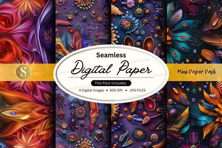 Seamless digital paper mockup
