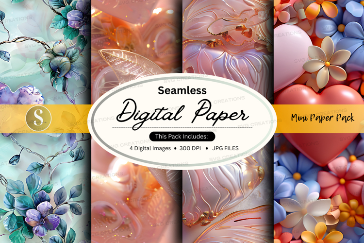 Floral Seamless Pattern Image 6