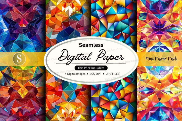 Geometric Seamless Pattern Image 5