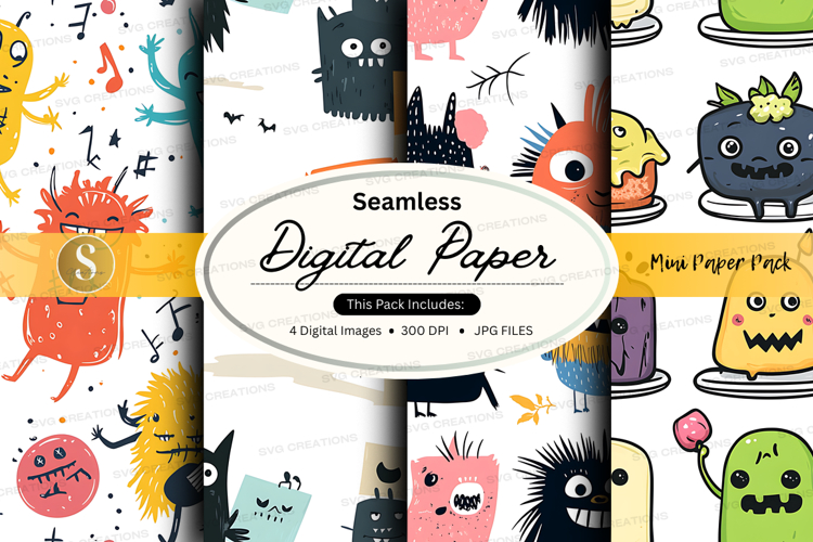 Halloween Seamless Pattern Image 7