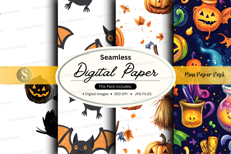 Halloween Seamless Pattern Image 2