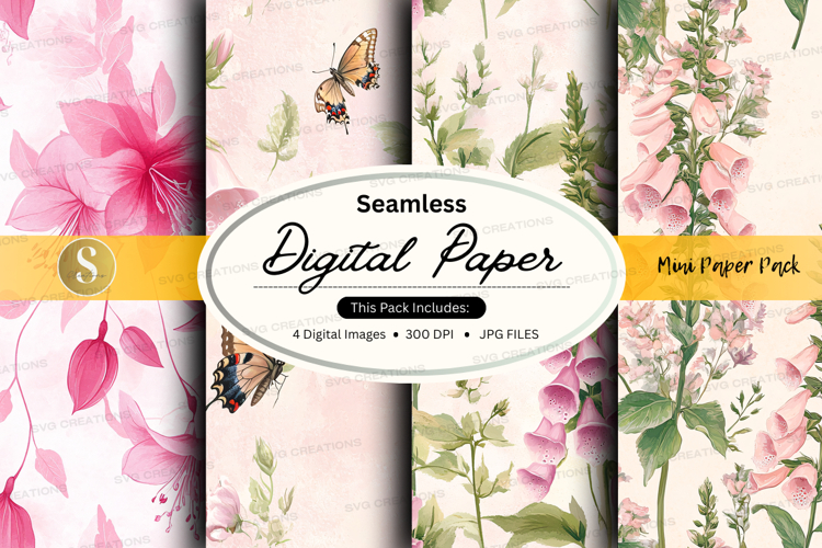 Floral Seamless Pattern Image 2