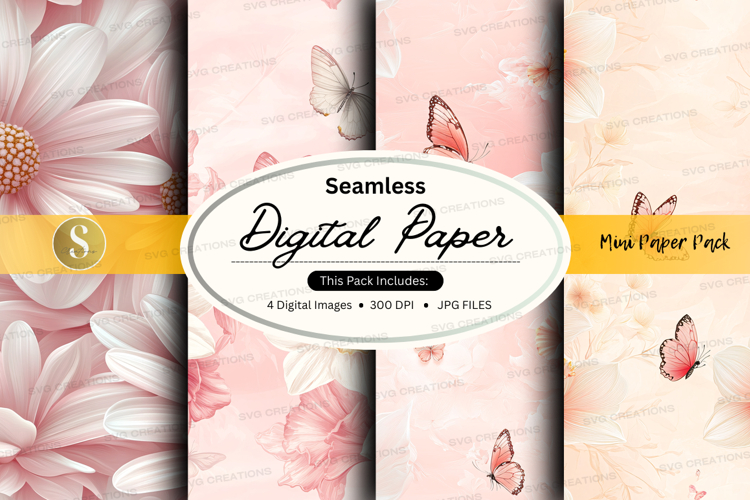 Floral Seamless Pattern Image 9