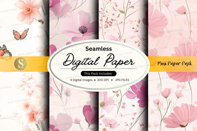 Floral Seamless Pattern Image 3