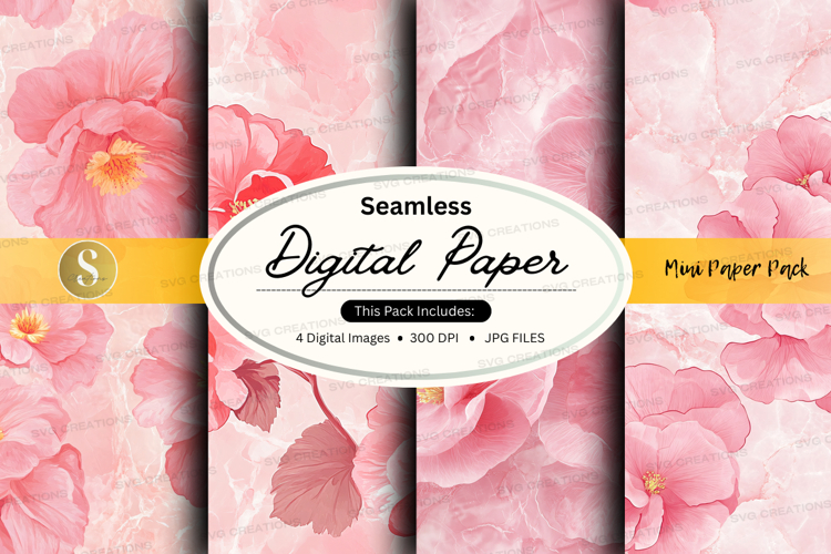 Floral Seamless Pattern Image 2