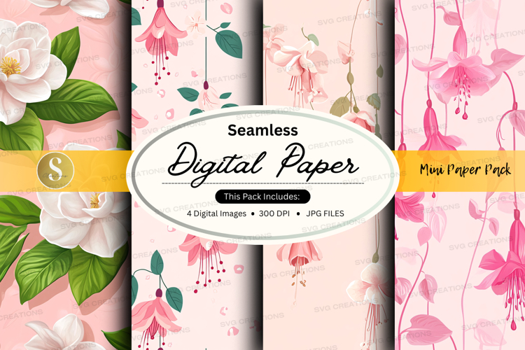 Floral Seamless Pattern Image 4