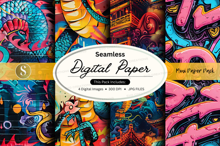 Seamless digital paper mockup example image 1