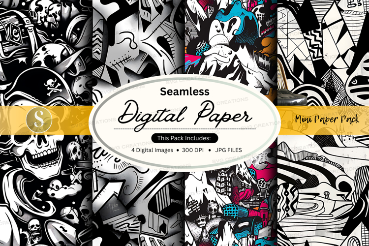 Seamless digital paper mockup