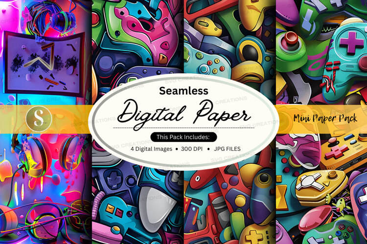 Seamless digital paper - mini paper pack (6543205)