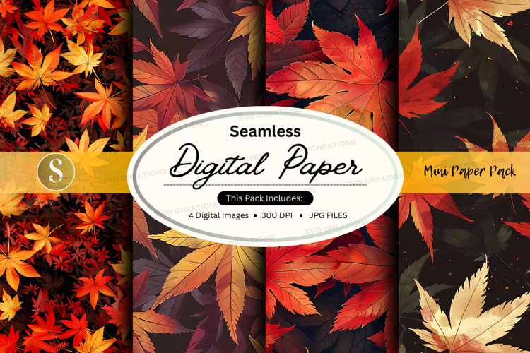 Fall Seamless Pattern Image 13