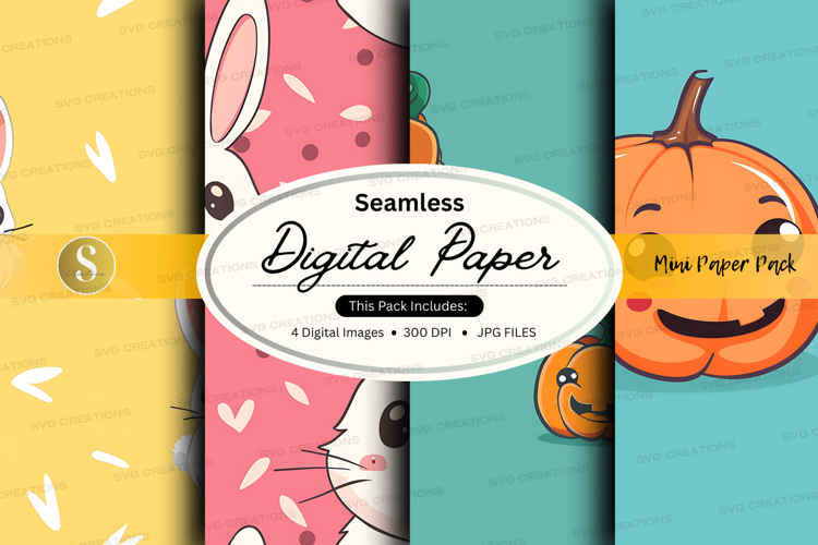 Halloween Seamless Pattern Image 10