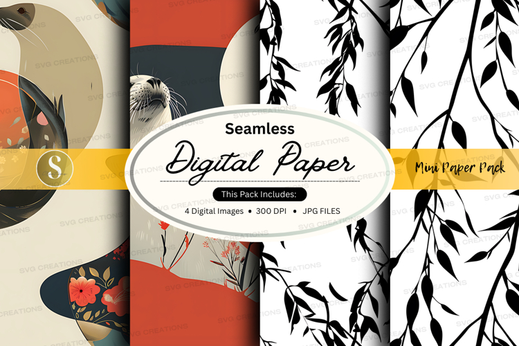 Floral Seamless Pattern Image 10