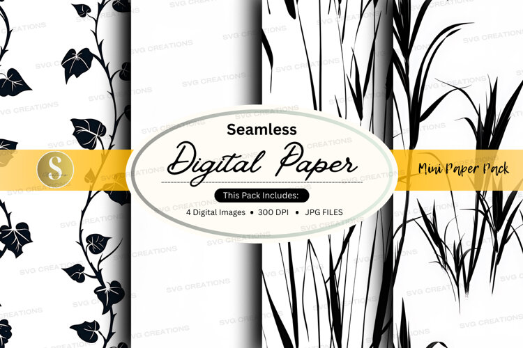 Seamless digital paper mockup example image 1