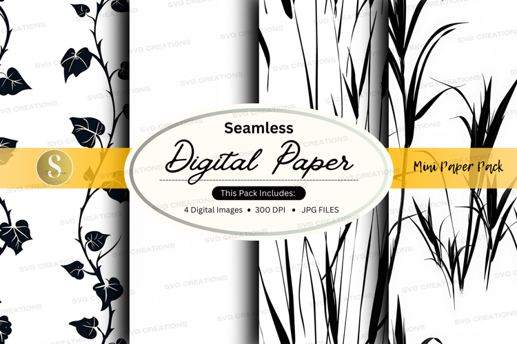 Seamless digital paper mockup