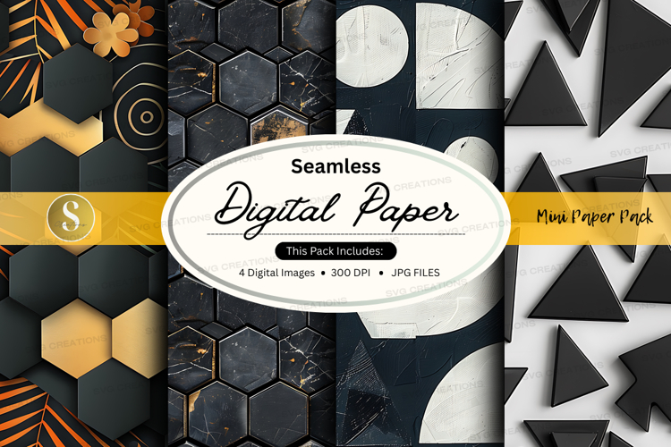 Geometric Seamless Pattern Image 22